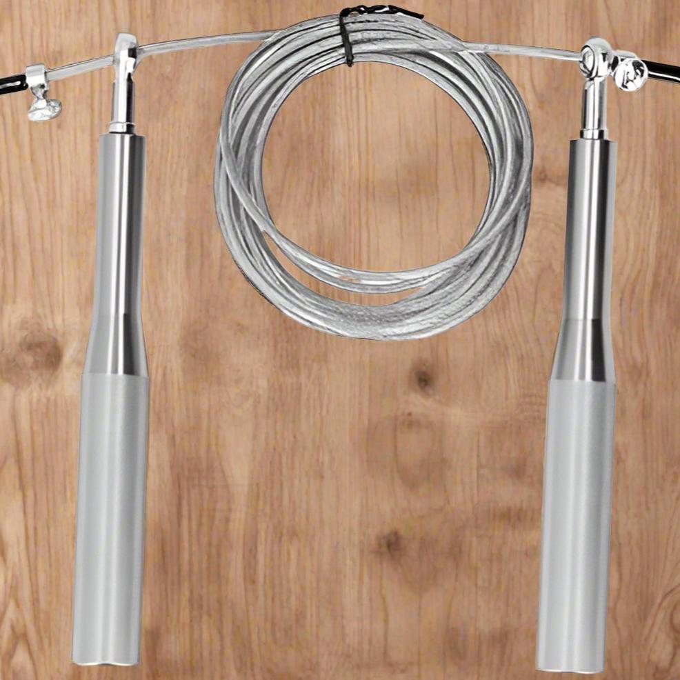 Corde à Sauter - JumpRopeCrossfit™ - Argent - Monde fitness